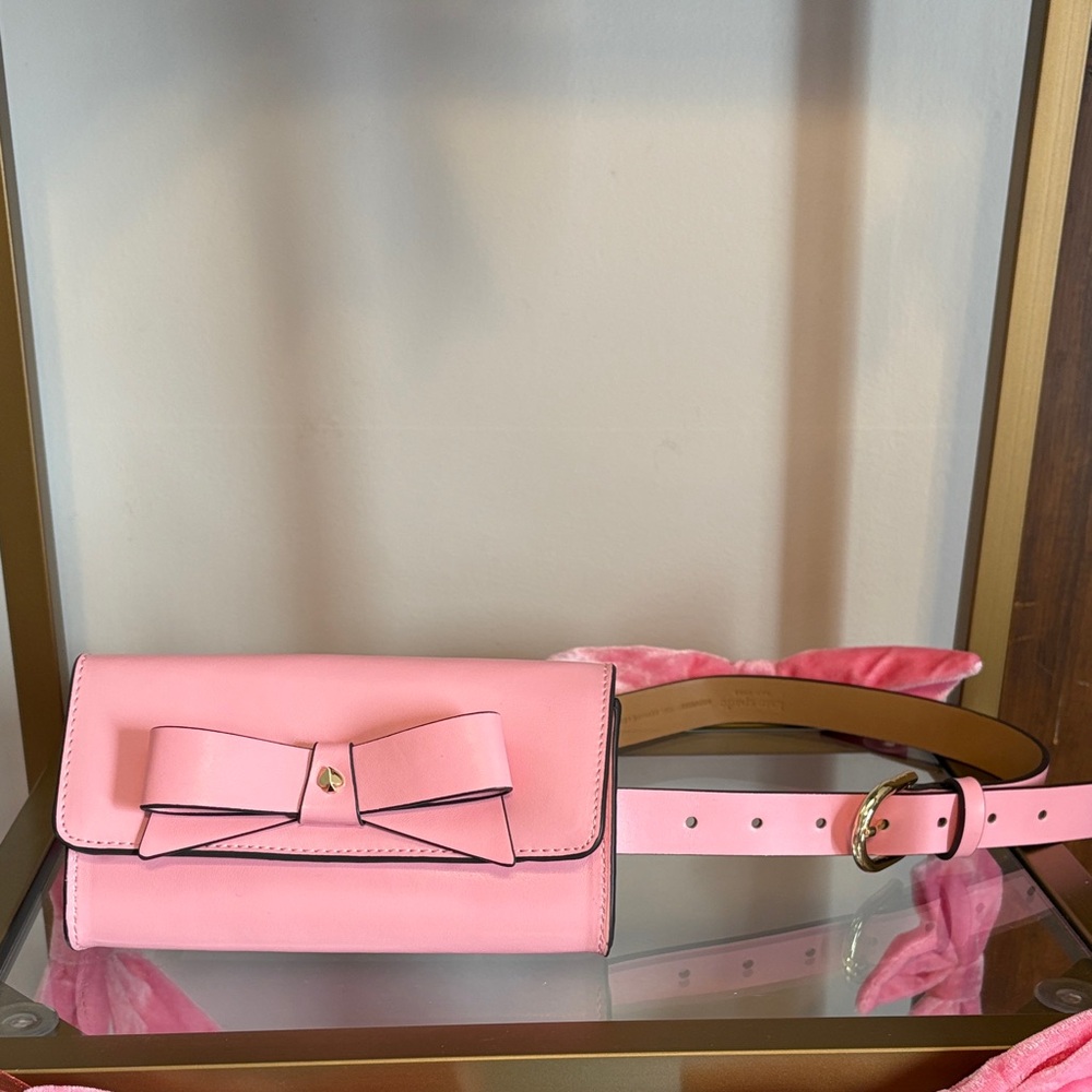 Pink Bow Accent Women's Bag - Picture 5 of 5